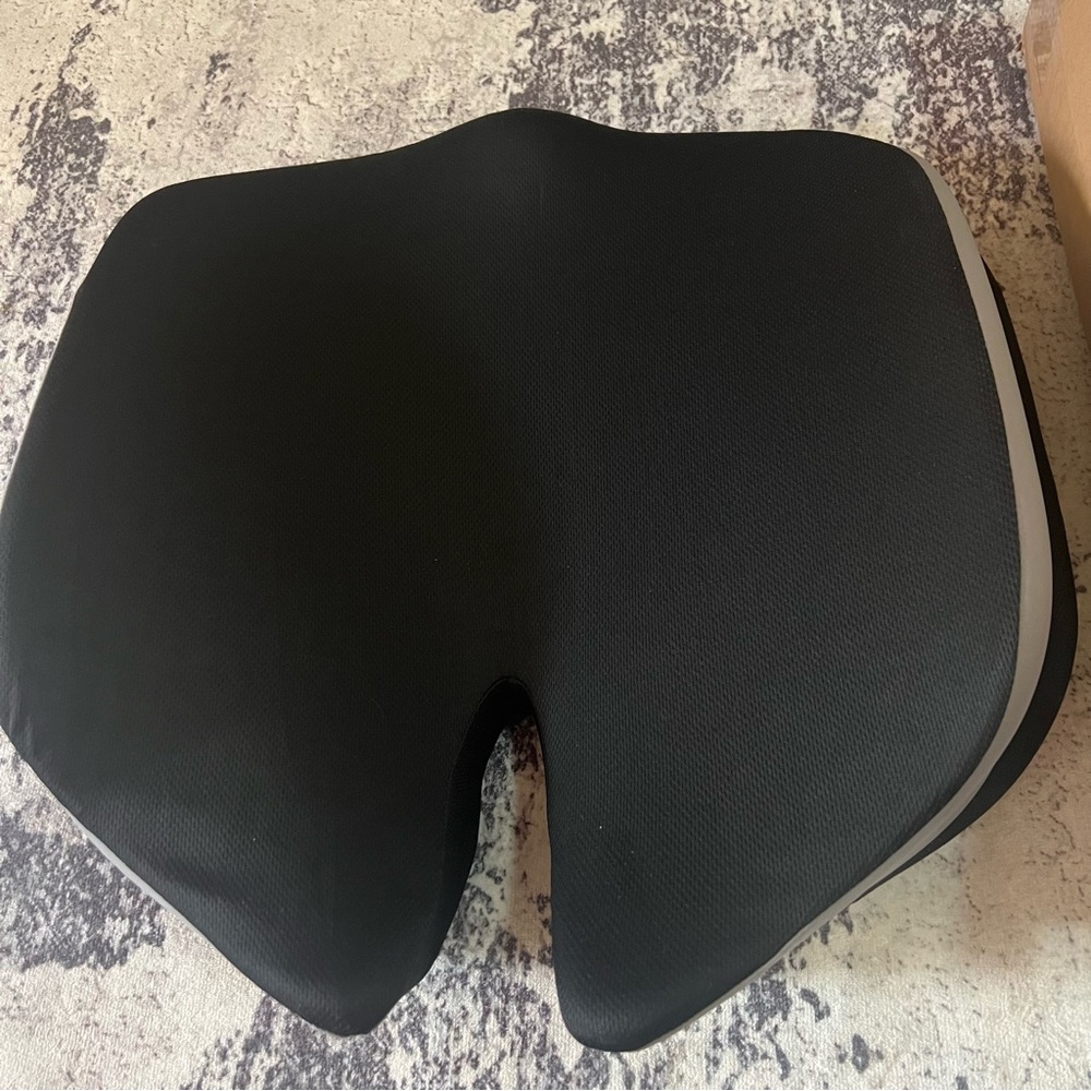 Large Seat Cushion for Office Chair Memory Foam Coccyx Pain Relief